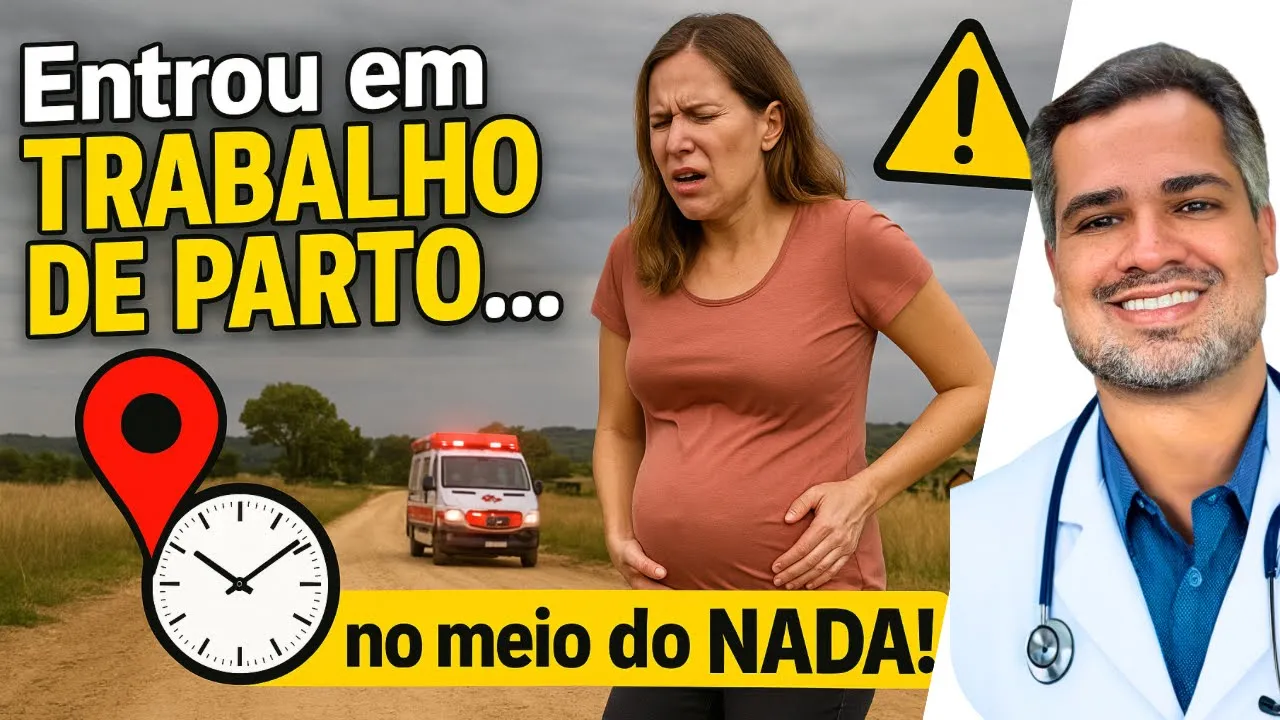 Entrou em trabalho de parto no meio do nada? Saiba o que fazer! #trabalhodeparto