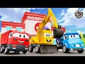 Download Lagu 3D Construction Project: Excavator, Dump Truck, Concrete Mixer Building New Hospital | More Videos