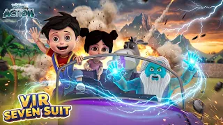 Vir The Robot Boy | Vir aur Imli Phatse Khatre Mein | Vir Seven Suit Compilation Wow Action