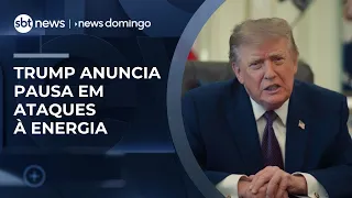 Trump anuncia cessar-fogo energético entre Rússia e Ucrânia | #NewsDomingo