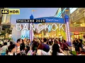 🇹🇭 4K HDR | Night Walk in Downtown Bangkok Thailand 2025