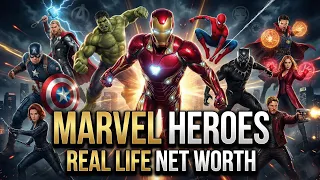 Top Marvel Heroes and Their Real Life Net Worth