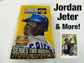 1994 Upper Deck Baseball Collectors Choice Series 2 Box Break Jordan Jeter