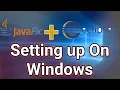 How to javaFX in Eclipse on Windows