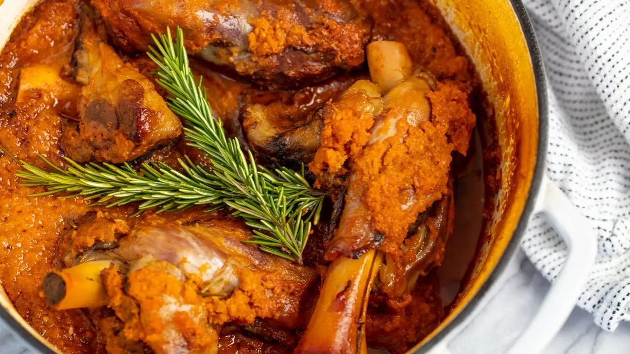 How to Make Braised Lamb Shanks