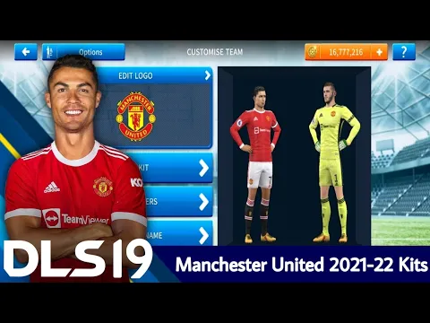 Download MP3 Manchester United 2021-22 Kits - DLS 19