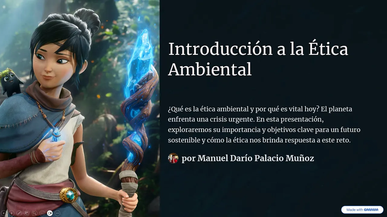 Curso de ética profesional - Introducción a la ética ambiental