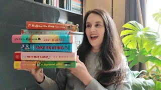 i read new release romance books for a week reading vlog