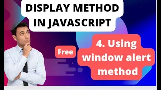 Javascript window alert method