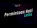 Letto - Permintaan Hati Karaoke Lirik