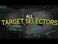 All Minecraft Target Selectors MCPE