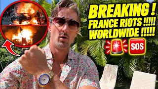 BREAKING ! FRANCE RIOTS MODEL FOR POLICE STATE WORLDWIDE !!!!!! π¨ BE EXTREMELY CAREFUL !!!! (WW3!)