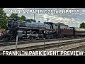 Download Lagu Canadian Pacific 2816 Empress Steam Loco at Franklin Park Station - Final Spike Tour!