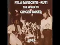 FELA KUTI & GINGER BAKER - Let's Start LIVE'70
