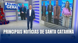 Balanço Geral reúne destaques e informações de todo o estado catarinense