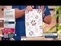 Tara Tesher and QVC Host Rick Domeier an hour of Temp-tations Show