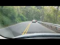 Scenic Drive up Lookout Mountain by Ruby Falls near Chattanooga TN