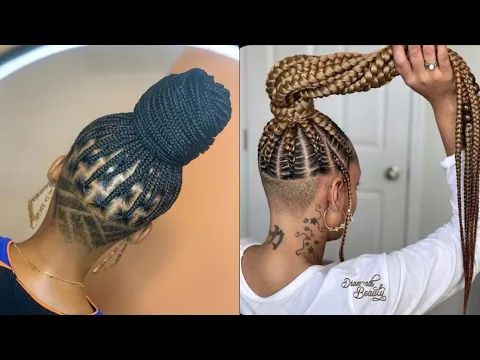 Download MP3 SHAVED BRAIDING HAIRSTYLES FOR BLACK WOMEN 2020