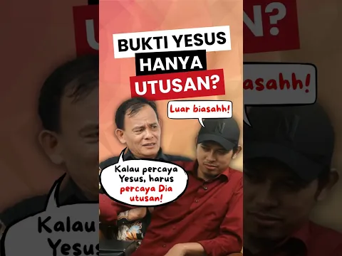 ⚠️Percaya Yesus = Percaya Dia utusan?! 🤔 #apologetika #Yesus #debatagama #Yesus #Isa