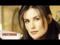 Demi Moore Bikini Lingerie Bra Panties Sheer Lace Robe Nightwear