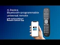 Philips 4-Device Bluetooth-Programmable Remote