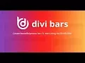 Getting Started with Divi Bars