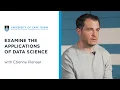 Common Data Science Applications Learn Data Analysis with UCT