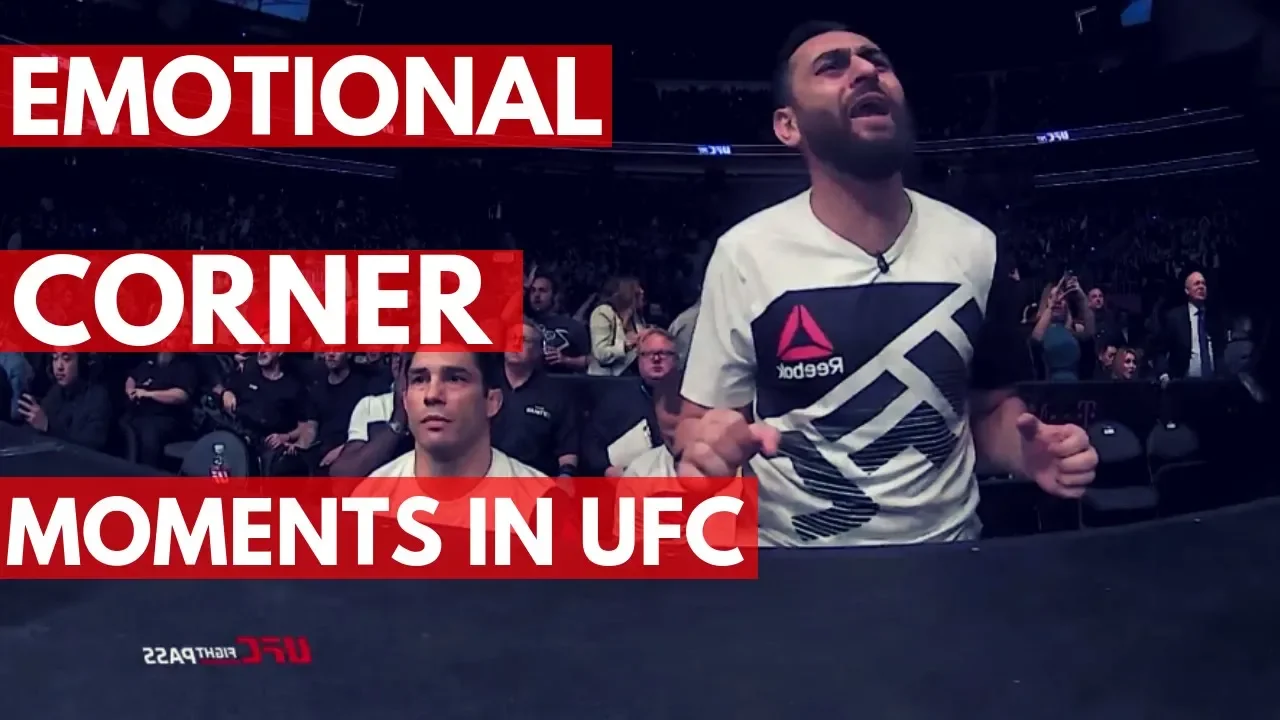 Most Emotional Corner Reactions in UFC History