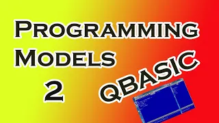 QBASIC Programming Programming Models 2 Programming Solutions Class 9