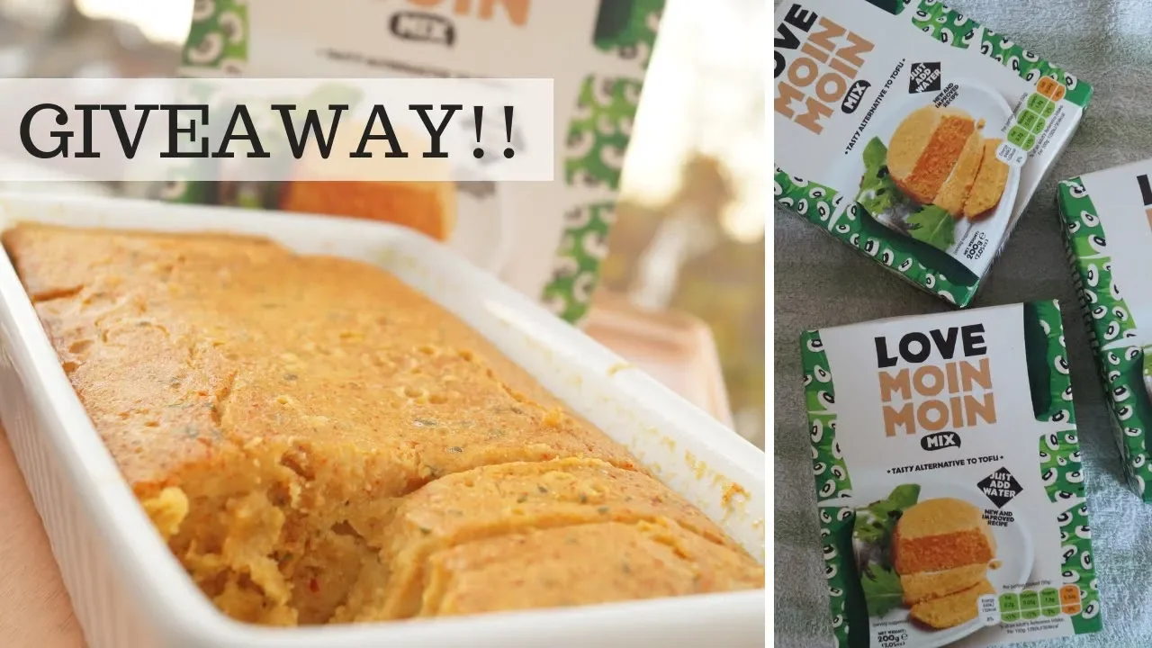 Love Moin Moin GIVEAWAY!   Win 8 Packs!   Vegan & Gluten Free