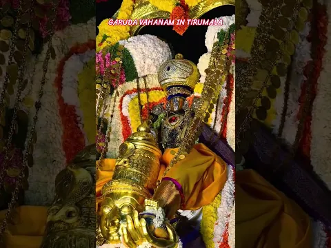 garuda vahanam 🚩 #garuda #temple #govinda #balaji #perumal #sanatandharma #spirituality #tirupati