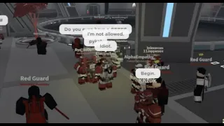 CG RG Mass Patrol NotDispatch gets killed Roblox GAR