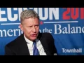 Gary Johnson Loses It Goes Full PC Over Term Illegal Immigrant