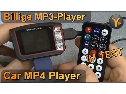 Download MP3 Billig MP3-Player im Test: Car MP3/MP4/JPG Player mit SD-Karte