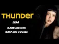 Download Lagu LISA - THUNDER - KAREOKE with BACKING VOCALS