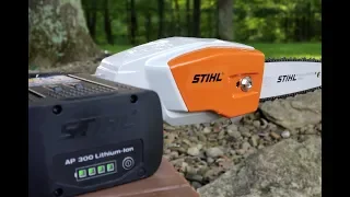 STIHL HTA 85 Pole Saw Just How Long Does The Lithium Ion Battery Last