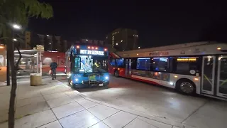 Ride On 2025 Gillig Battery Electric Bus on Route 34 MCDOT
