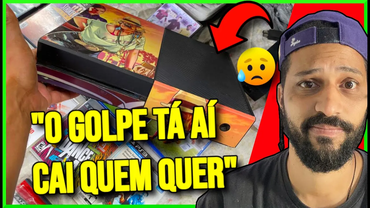 CUIDADO NA HORA DE COMPRAR NA FEIRA DO ROUBO... CAÇADA GAMER