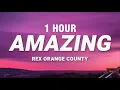 Download Lagu [1 HOUR] Rex Orange County - AMAZING (Lyrics)