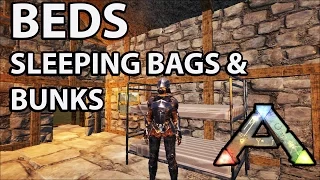 Beds Sleeping Bags and Bunk Beds in Ark Survival Evolved How to and tips