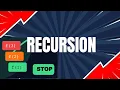 Recursion Explained with Python Beginner Tutorial GCSE Computer Science