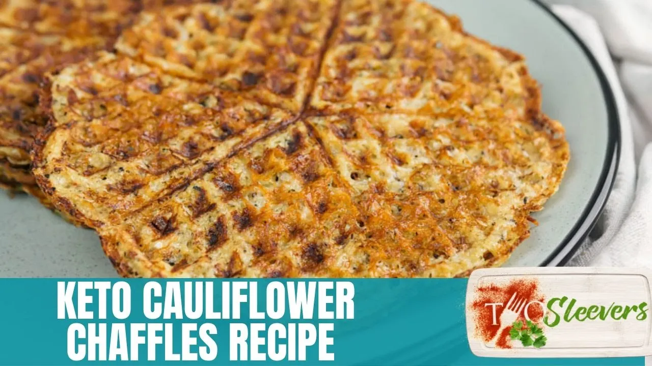 Keto Cauliflower Chaffles   Keto Waffles Recipe