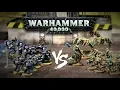 Ultramarines vs Sandstone Necrons 500 point Warhammer 40 000 Battle Report