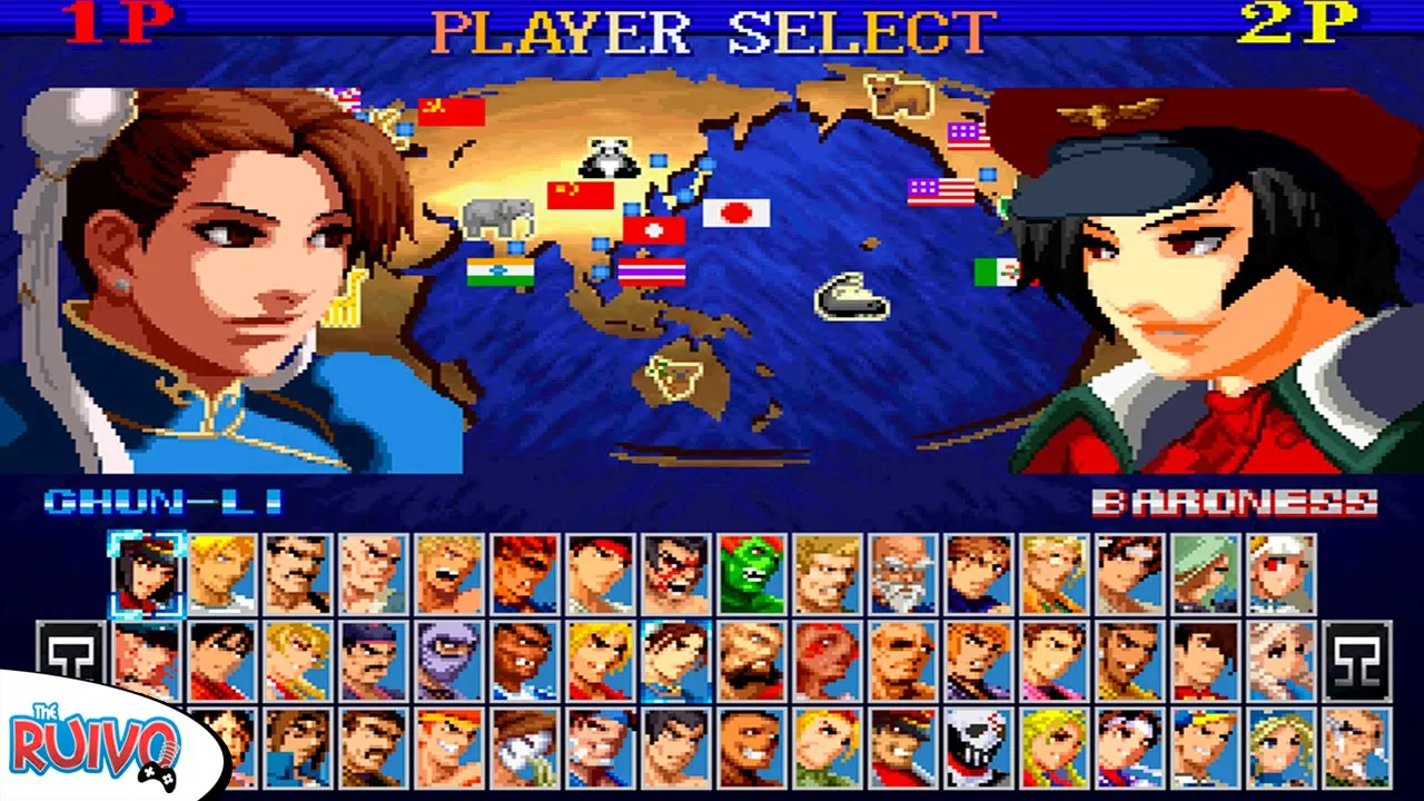 Novo Street Fighter 2 no Estilo SNK 8.0 (Versão 2021)