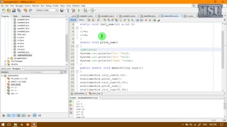 Java Class 8 - Static Method