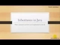 46 Java Programming Course Inheritance