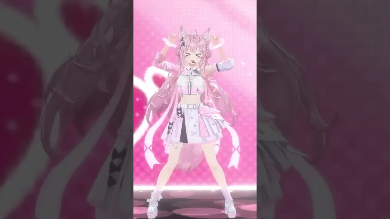 ㊗10万再生「キミ＝♡」ダンスレッスン1時間のみ&病み上がり3Dライブで歌って踊ってみた?推しカメラVer!! #shorts #dance #キミらぶ 【博衣こより/ホロライブ】