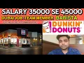Dunkin Donut Job In Gulf Salary 40000