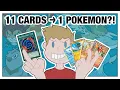 I fused 11 random Pokemon cards