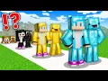 JJ and Mikey : DIRT to DIAMOND Life Cycle Evolution Battle in Minecraft - Maizen